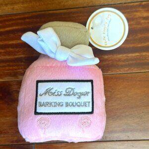 HAUTE DIGGITY DOG DOG TOY:NWT "MISS DOGIOR:BARKING BOUQUET"